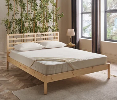 Bambu Dream Sıvı Geçirmez Alez | Tek Kişilik 90x190 cm | Beyaz