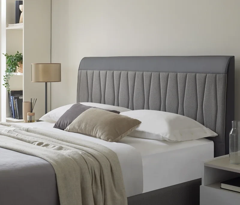 Sleep Touch | Başlık, 120 cm | Koyu Gri - 14208 - Konforlu ve Kaliteli Puffy Ürünleri