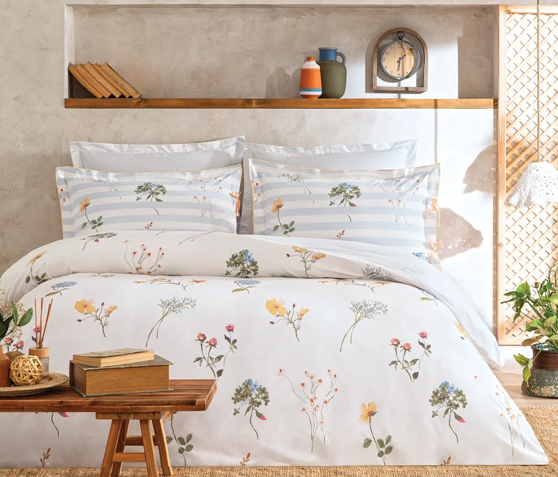 Bueta | Çift Kişilik 200x220 cm | Turuncu - Konforlu ve Kaliteli Puffy Ürünleri