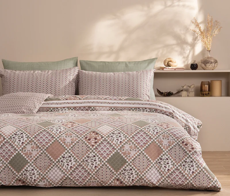 Holmen | Çift Kişilik 200x220 cm | Kiremit - Konforlu ve Kaliteli Puffy Ürünleri