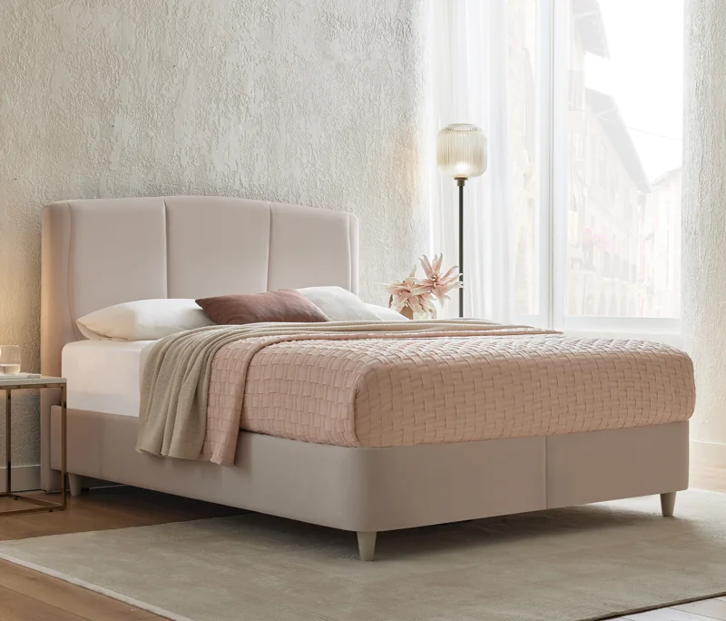 Magnus Pro | Baza, 160x200 cm | Krem - 60201 + Dual Plus | Başlık, 160 cm | Krem - 60201 - Konforlu ve Kaliteli Puffy Ürünleri