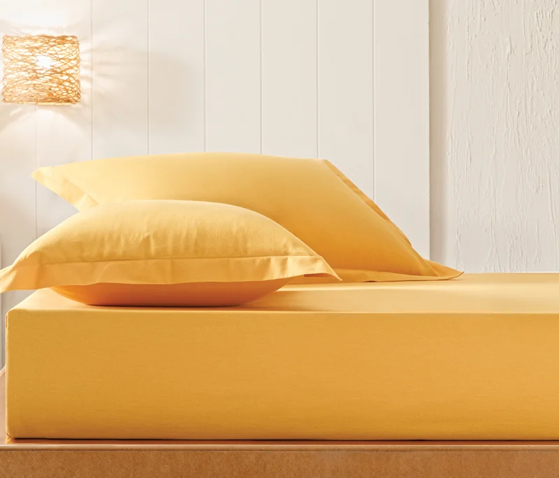 Naturalis | Lastikli Çarşaf, 120x200x35 cm | Safran - Konforlu ve Kaliteli Puffy Ürünleri