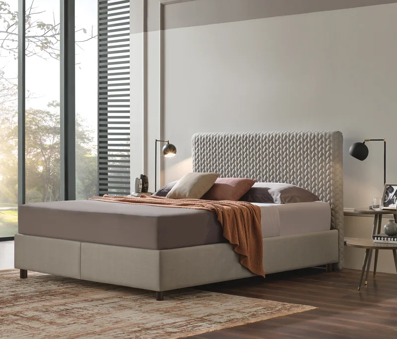 Orva | Baza, 150x200 cm | Gri - 11119 - Konforlu ve Kaliteli Puffy Ürünleri