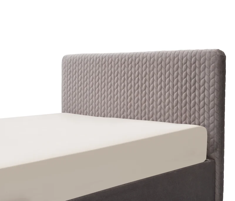 Orva | Baza, 150x200 cm | Gri - 11119 + Talis | Başlık, 150 cm | Gri - 11119 Detay Resim