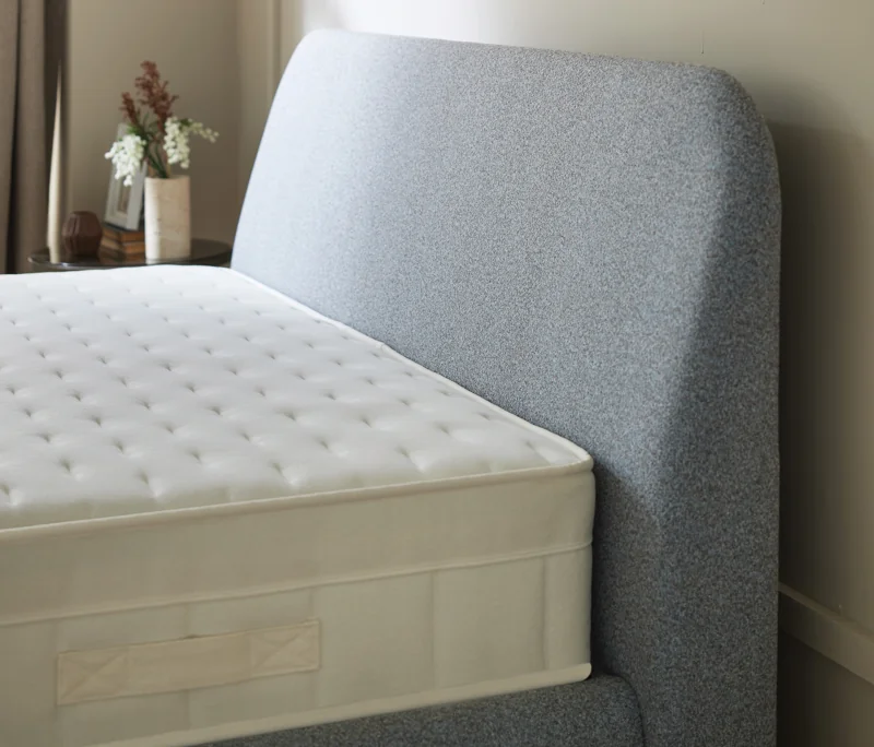 Prime | Baza, 120x200 cm | Açık Gri - 19808 + Prime | Başlık, 120 cm | Açık Gri - 19808 Detay Resim