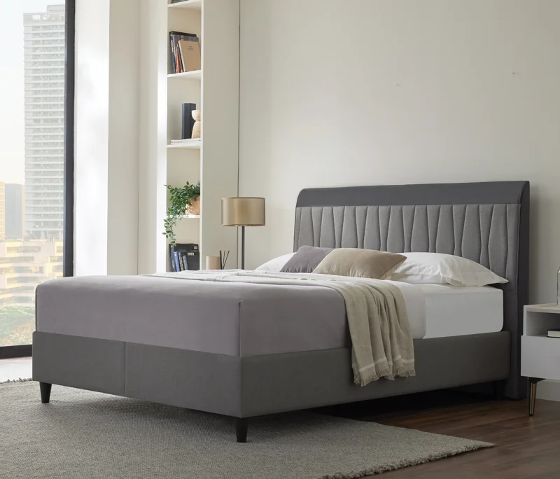 Revien | Baza, 150x200 cm | Koyu Gri - 14208 - Konforlu ve Kaliteli Puffy Ürünleri