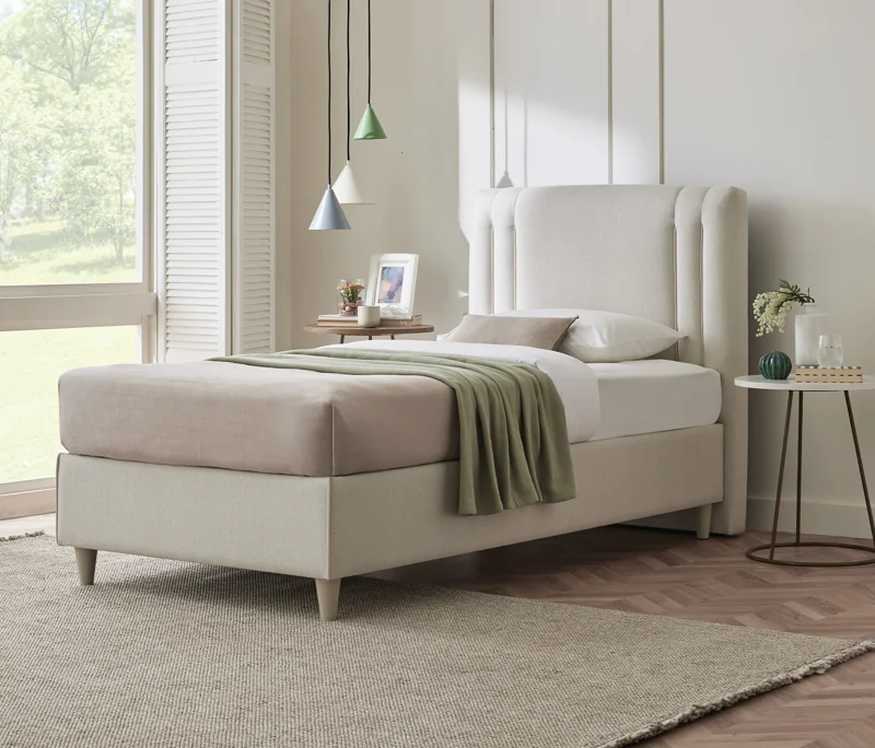 Swena | Baza, 100x200 cm | Bej - 50401 - Konforlu ve Kaliteli Puffy Ürünleri