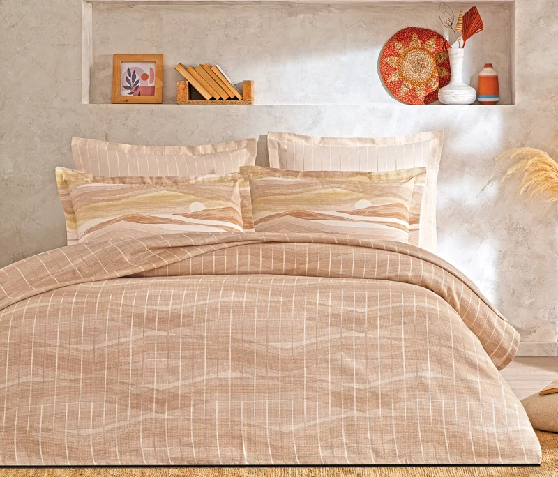 Teresa | Çift Kişilik 200x220 cm | Kiremit - Konforlu ve Kaliteli Puffy Ürünleri