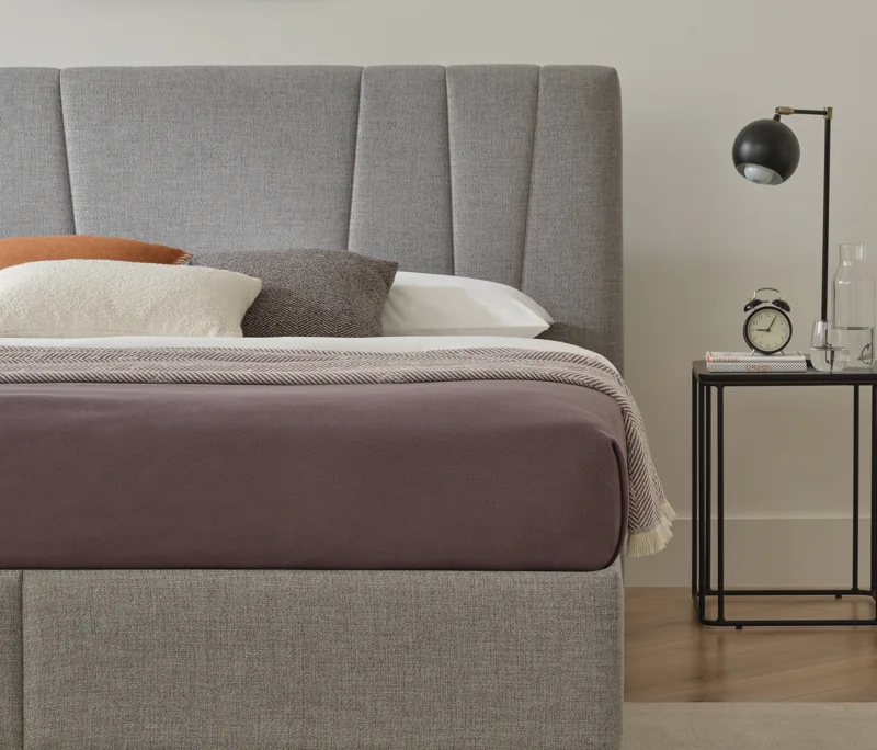 Vien | Baza, 140x190 cm | Mavi - 14212 + Vera | Başlık, 140 cm | Mavi - 14212 Detay Resim