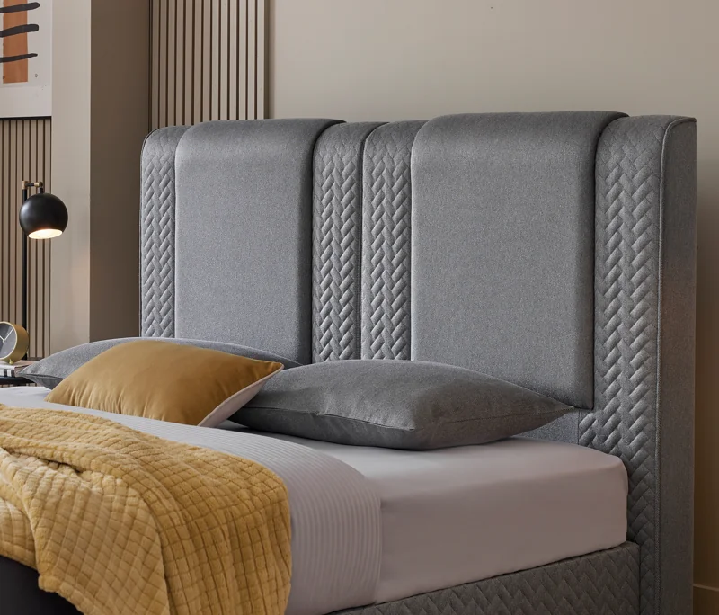 Visco Dynamic | Başlık, 180 cm | Gri - Y12020 - Konforlu ve Kaliteli Puffy Ürünleri