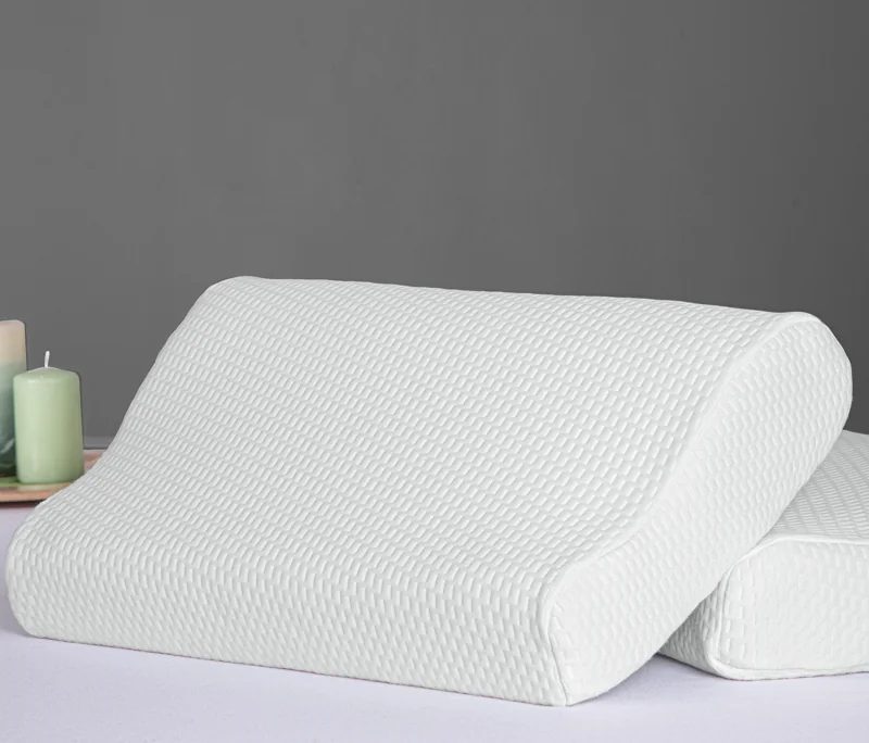 Visco Norm Boyun Yastık | 30x50x10 cm | Beyaz - Konforlu ve Kaliteli Puffy Ürünleri