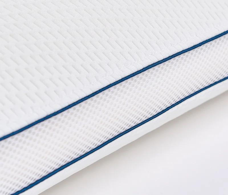 Viscomfort Tombul Yastık | 40x60x14 cm | Beyaz Detay Resim