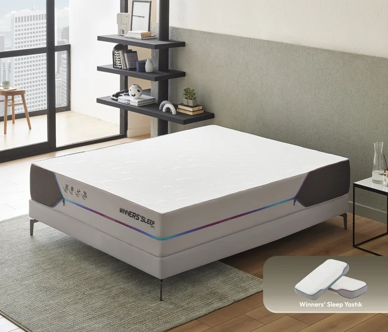 Winners' Sleep Yatak + Winners' Sleep Yastık | Yastık Hediyeli - Konforlu ve Kaliteli Puffy Ürünleri
